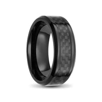 Thumbnail for Bennu Black Ceramic Ring