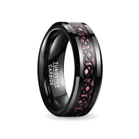 Thumbnail for Orbit Rings Tungsten Carbide 7 Celtic Pink