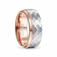 Thumbnail for Orbit Rings Tungsten Carbide 7 Dawn Rose