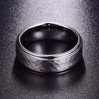 Thumbnail for Orbit Rings Tungsten Carbide Dawn Silver