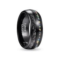 Thumbnail for Orbit Rings Tungsten Carbide 7 Eclipse Black