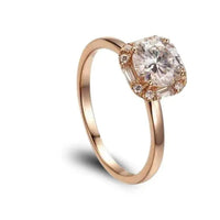 Thumbnail for 18ct Rose Gold 1ct Moissanite Ring