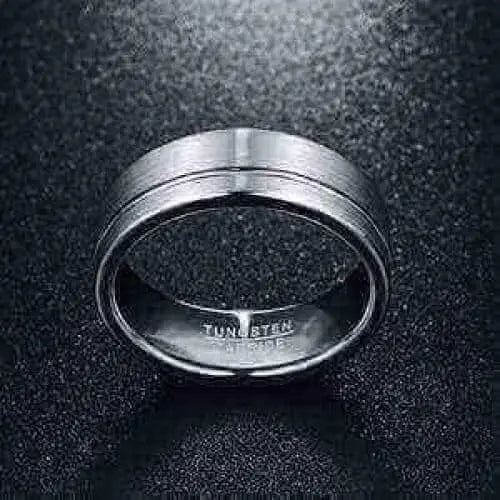 Orbit Rings Tungsten Carbide Neutron Steel