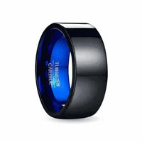 Thumbnail for Orbit Rings Tungsten Carbide 7 Sombrero Blue