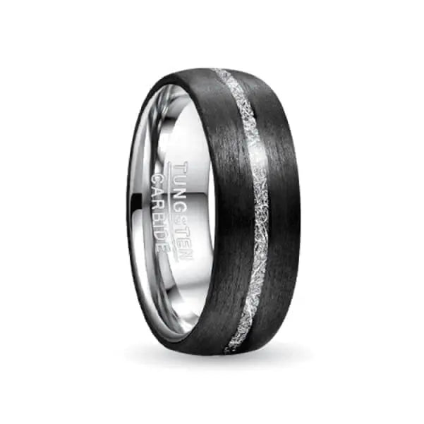 Orbit Rings Tungsten Carbide 7 Sunset Black